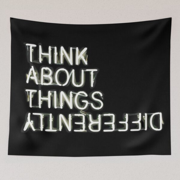 Item preview, Neon Motivational - Think Differently designed and sold by juliealesha.