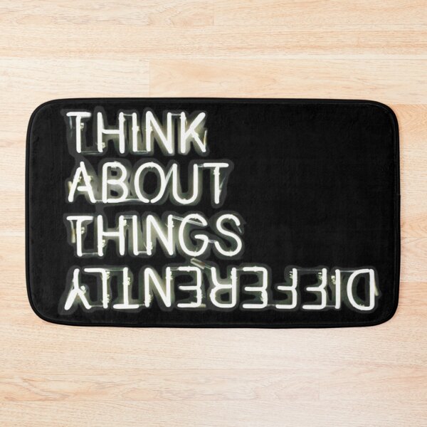 Item preview, Neon Motivational - Think Differently designed and sold by juliealesha.