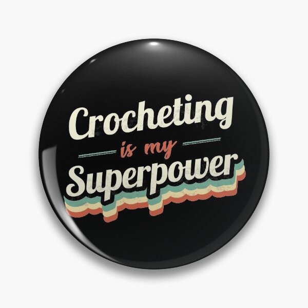 Item preview, Crocheting is my Superpower  designed and sold by Custom365.