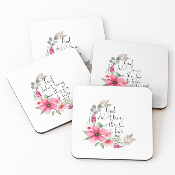 Item preview, God didn't bring you this far to leave you designed and sold by Harpley Design Studio.
