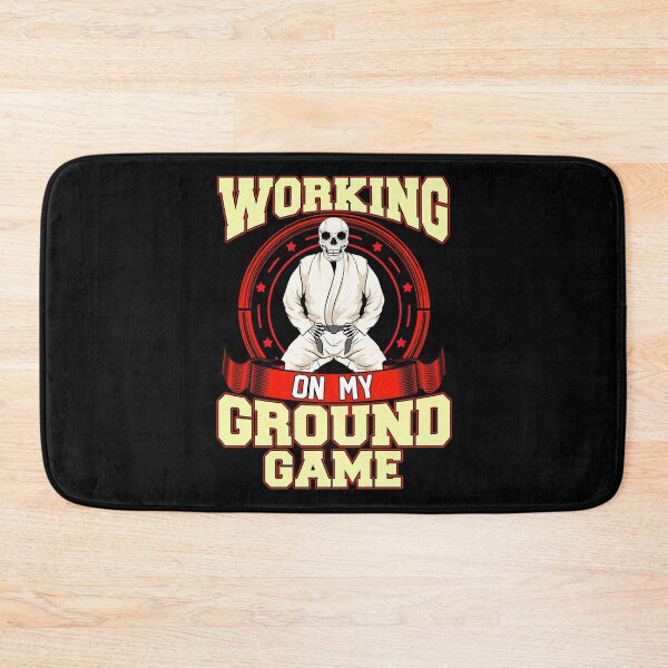 Item preview, Funny Cool Ground Game Fighter Judo Skull Fight Sports designed and sold by UniQueensShop.