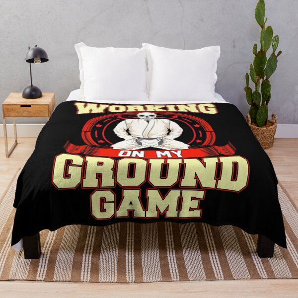 Item preview, Funny Cool Ground Game Fighter Judo Skull Fight Sports designed and sold by UniQueensShop.