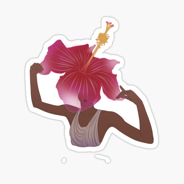 Floral Hat Stickers Redbubble - 1920s flower hat roblox