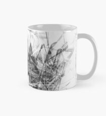 Taza clásica Crystal Shards Generative Art