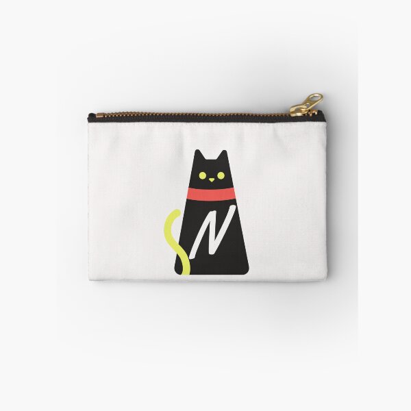 Item preview, Alphabet  initial Letter N and black,red and yellow  cat designed and sold by dygo1986.