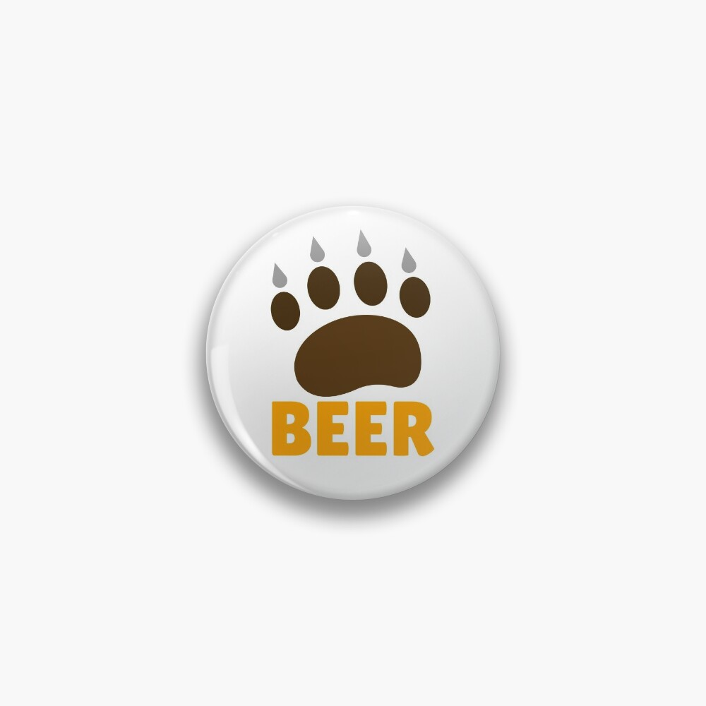 Discover Bear Deer Beer Pin