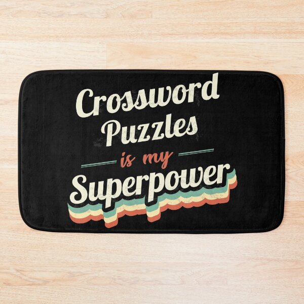 Item preview, Crossword Puzzles is my Superpower  designed and sold by Custom365.