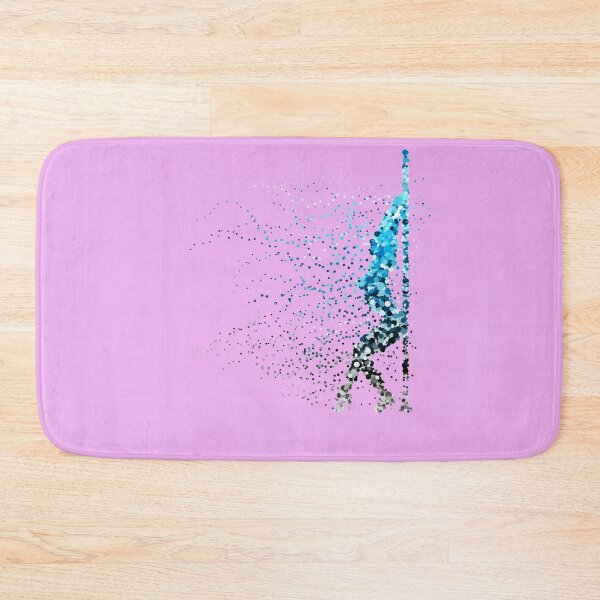 Item preview, pole dance scattered pattern of circles , red, yellow , brown , black , purple  designed and sold by rashadat.