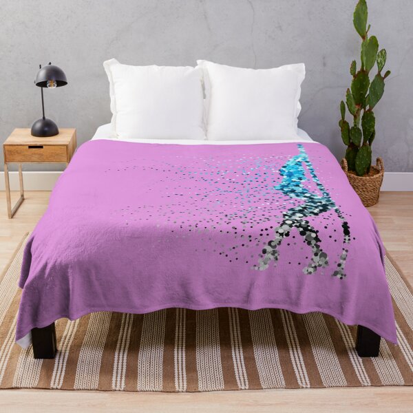 Item preview, pole dance scattered pattern of circles , red, yellow , brown , black , purple designed and sold by rashadat.