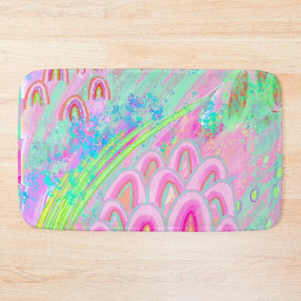 Item preview, Neon Rainbows, Neon, Rainbows, Pink Rainbows, Mint Green, Patels, Pastel Rainbows, Hot Pink Rainbows designed and sold by Clancy Rodgers.