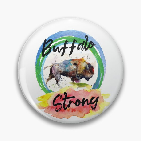 Item preview, Buffalo Strong Buffalo NY Bison  designed and sold by MissBuffalove.