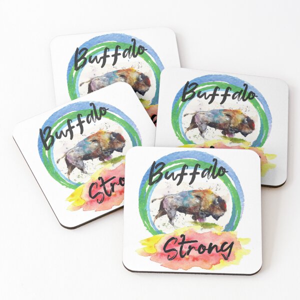 Item preview, Buffalo Strong Buffalo NY Bison  designed and sold by MissBuffalove.