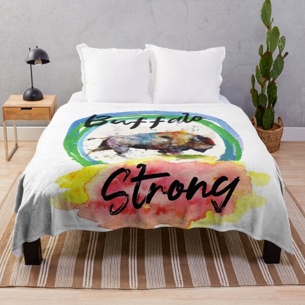 Item preview, Buffalo Strong Buffalo NY Bison  designed and sold by MissBuffalove.