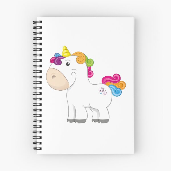 Item preview, Little unicorn, fluffy and graceful equine mascot. Ideal for comics and fantasy tales designed and sold by LucianoCosmo.