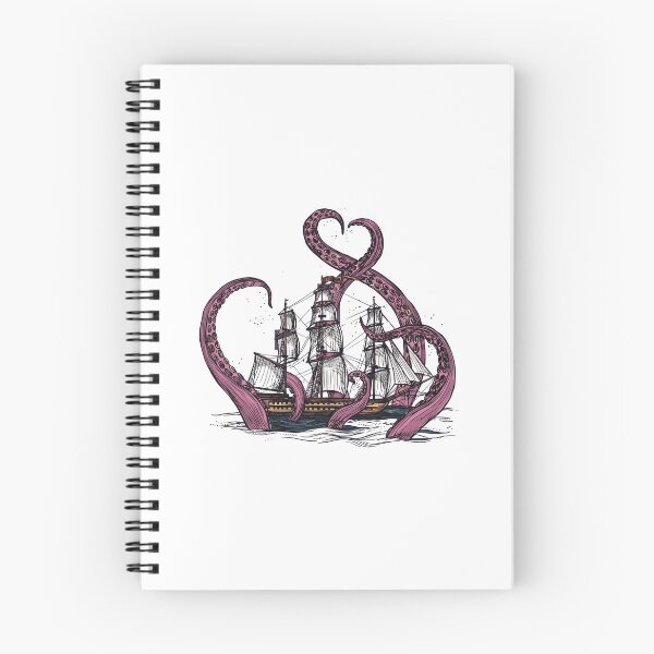 Item preview, Kraken Attacking A Ship designed and sold by Vector Scout Lab.