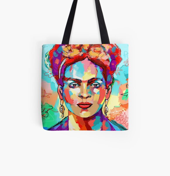 frida kahlo Bolsa estampada de tela