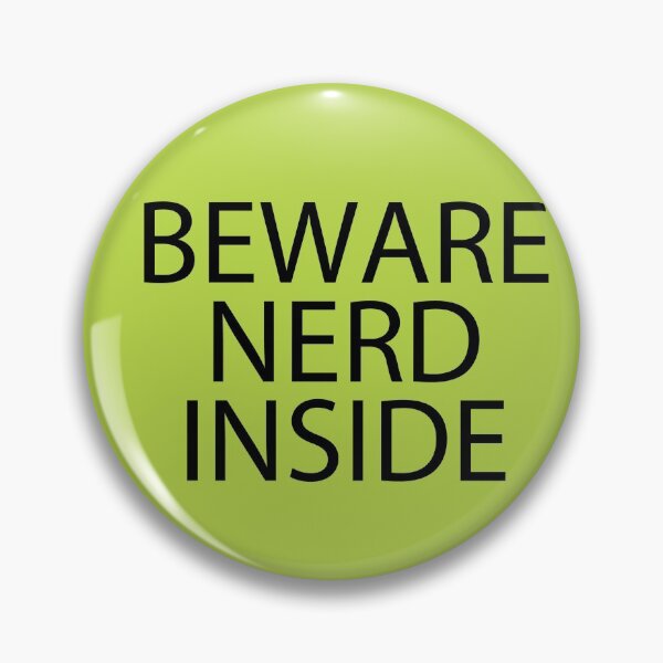 Item preview, Beware Nerd Inside Funny Simple Saying Gaming Gift  designed and sold by Mouatassem Zoui.