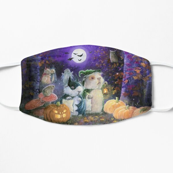 Trick or Treat Piggies Flat Mask