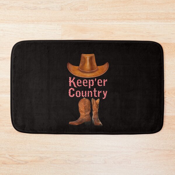 Item preview, Keep er Country Cowboy Hat Boot Combo Gingham designed and sold by Autographix.