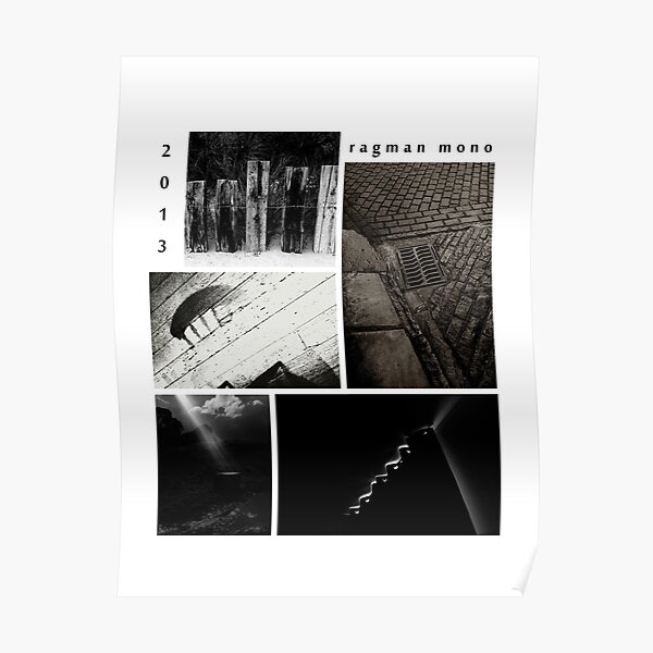 "Ragman mono X files calendar cover" Poster by ragman Redbubble