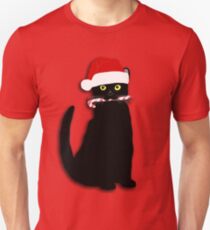 Christmas Cat Unisex T-Shirt