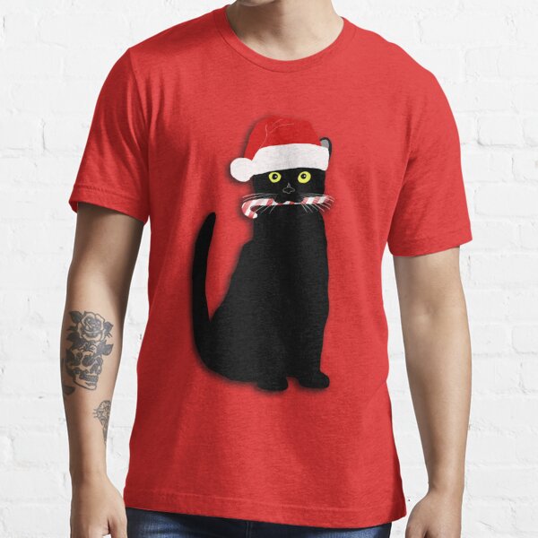 cat christmas t shirt uk