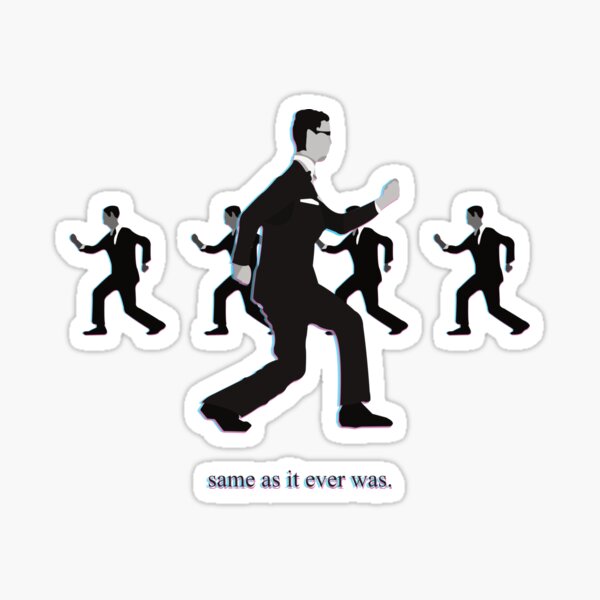 Talking Heads Sticker