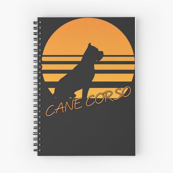 Artikelvorschau, Vintage Retro Cane Corso Silhouette Sonnenhund Liebhaber entworfen und verkauft von Vasyl Chernovol.