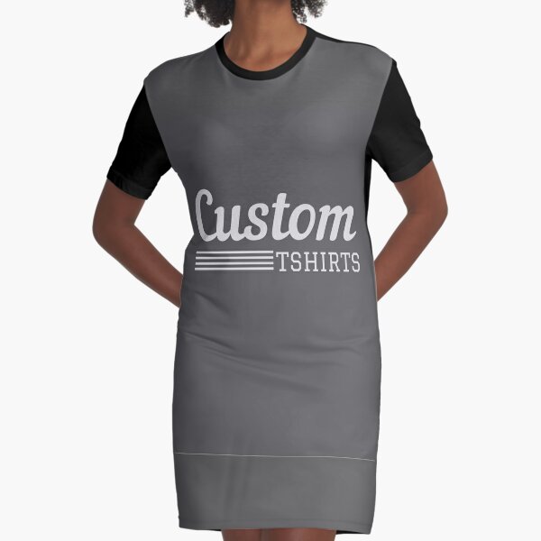 design your own t shirt dress