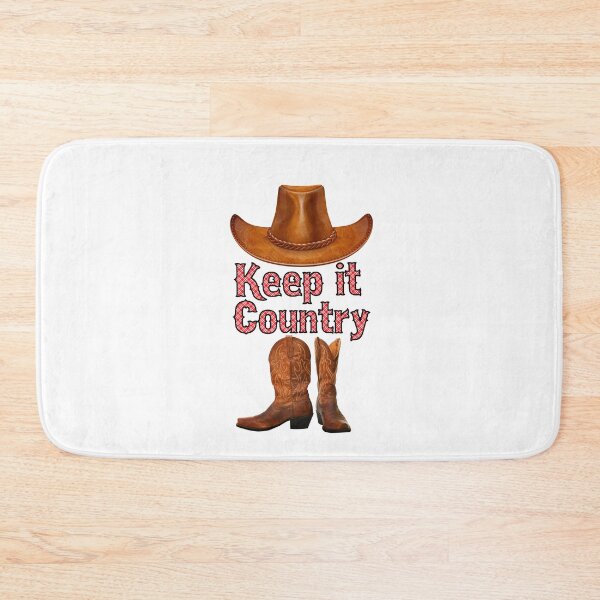 Item preview, Keep it Country Cowboy Hat Boot Combo Gingham designed and sold by Autographix.