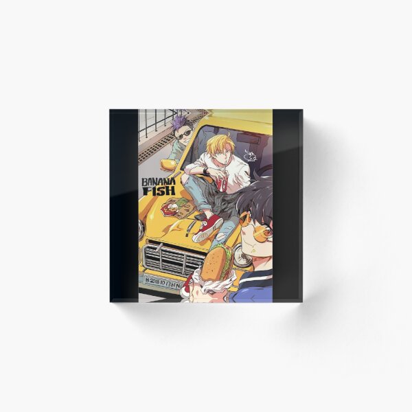 Banana Fish Acrylic Blocks Redbubble