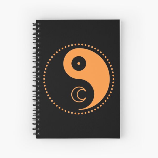 The Principle of Gender - Shee Symbol Spiral Notebook