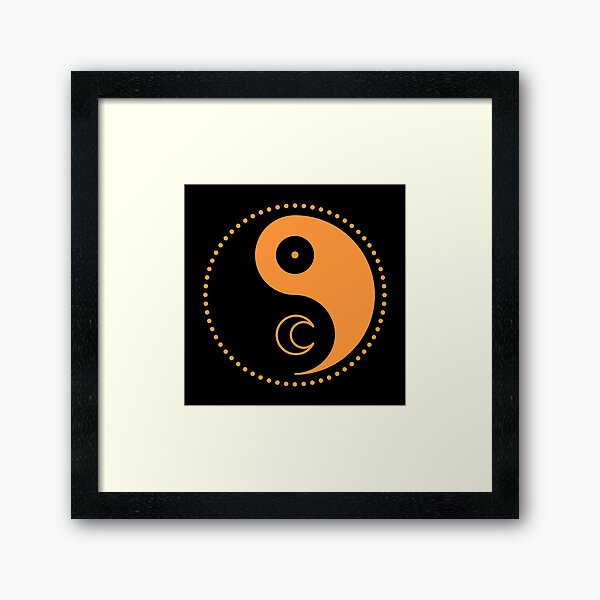 The Principle of Gender - Shee Symbol Framed Art Print