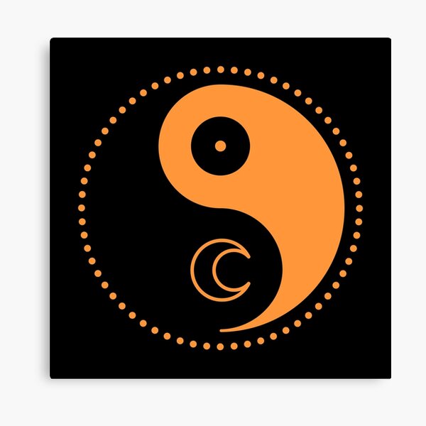 The Principle of Gender - Shee Symbol Canvas Print