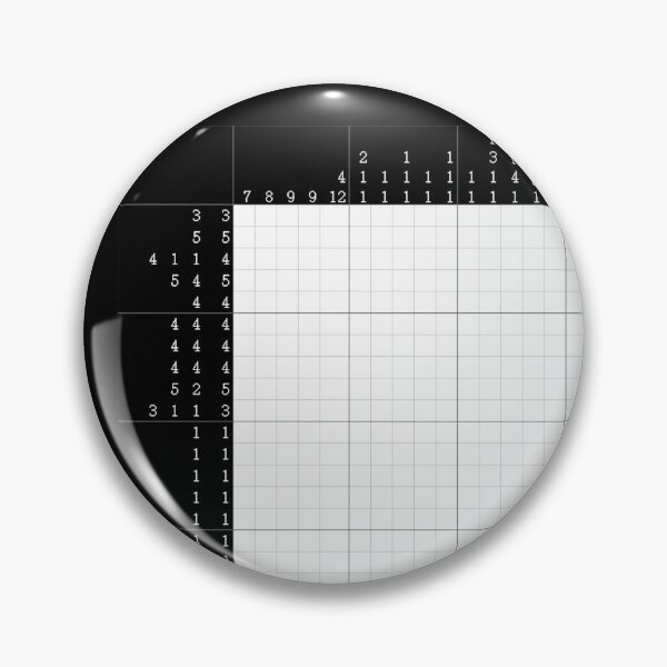 Item preview, Nonogram, gridler, hanjie, picross, piccross puzzle designed and sold by TheWhitney0o.