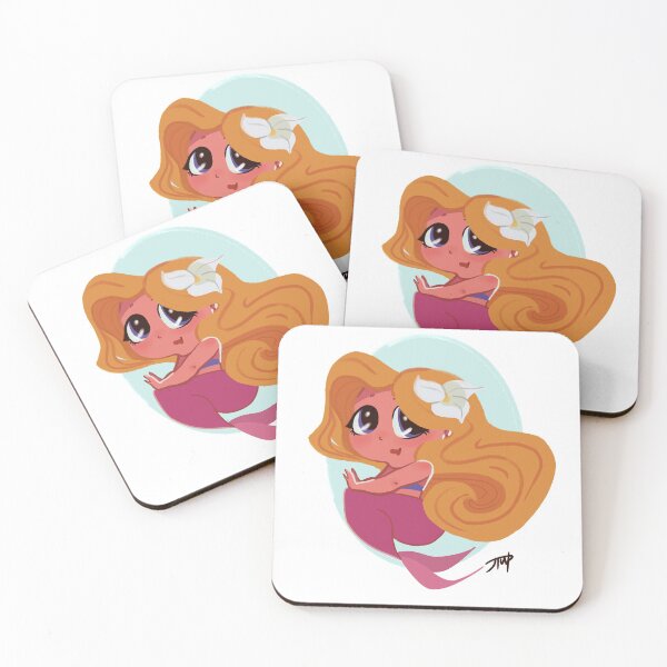 Item preview, Sweet mermaid  designed and sold by ArtInPi.