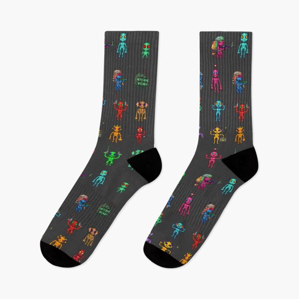 Item preview, Retro Pixel Alien alternate (Darker Color) option designed and sold by Art-Cave-Arcade.