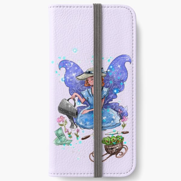 Watrina The Watering Can, Tool And Flowerpot Fairy™ iPhone Wallet