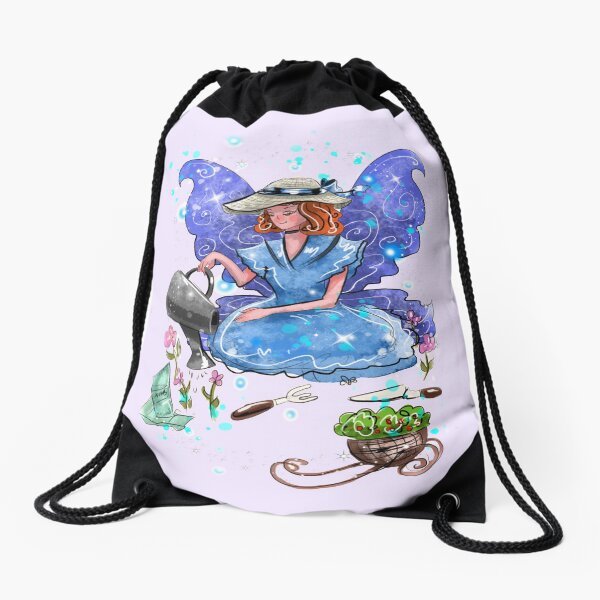 Watrina The Watering Can, Tool And Flowerpot Fairy™ Drawstring Bag
