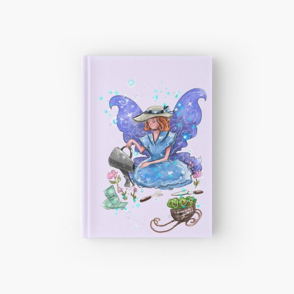 Watrina The Watering Can, Tool And Flowerpot Fairy™ Hardcover Journal