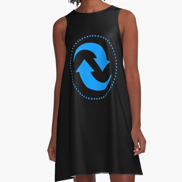 The Principle of Cause & Effect - Shee Symbol A-Line Dress