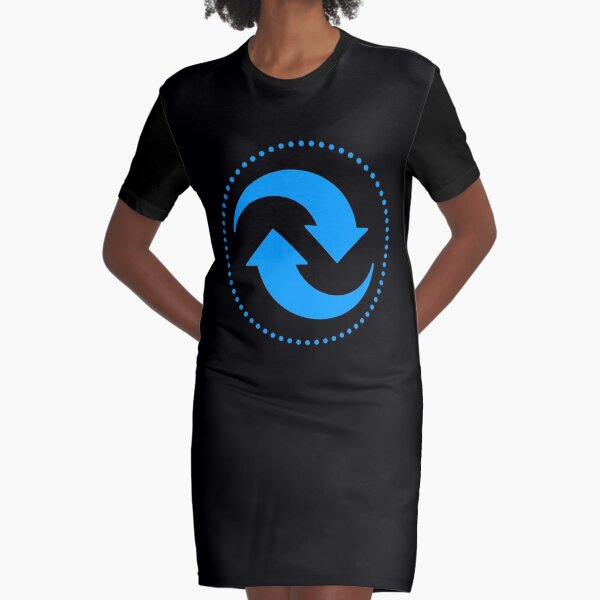 The Principle of Cause & Effect - Shee Symbol Graphic T-Shirt Dress