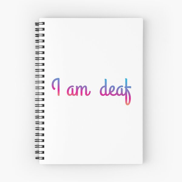Item preview, i am deaf designed and sold by pepperlex99.