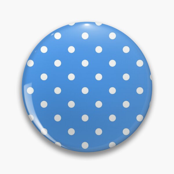 Item preview, Polka Dots White on Blue - PATT0033 designed and sold by 3-Starfish.
