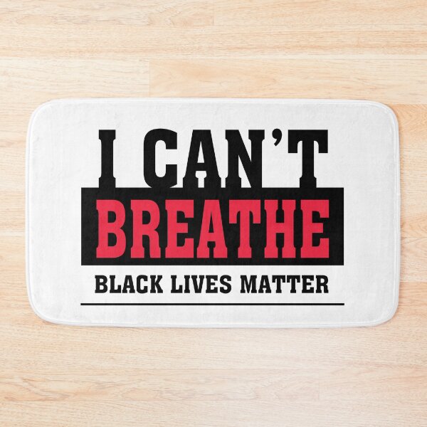 Item preview, I Cant Breathe Black Lives Matter BLM Black and Proud Gift Idea  designed and sold by Tatus Brinal.