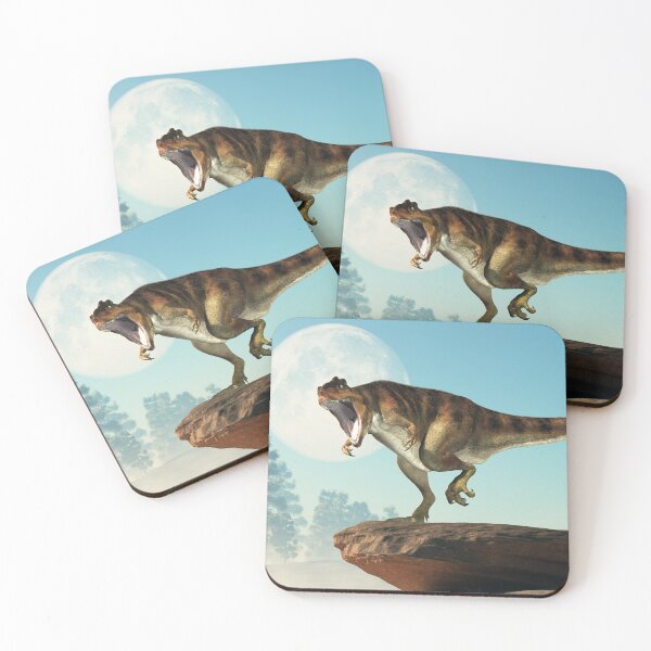 Item preview, Giganotosaurus in Front of a Full Moon designed and sold by Daniel Eskridge.