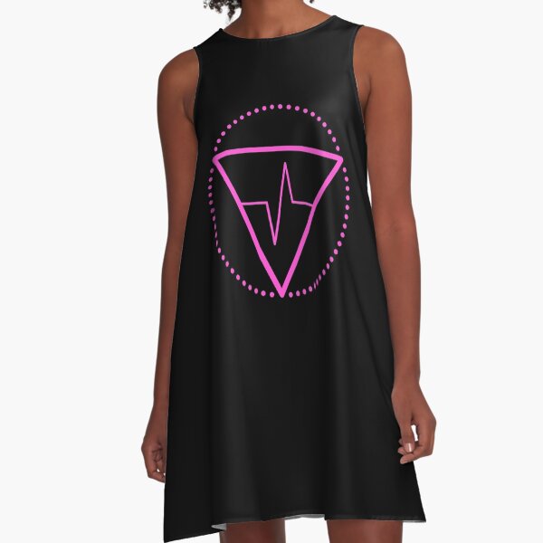 The Principle of Rhythm - Shee Symbol A-Line Dress