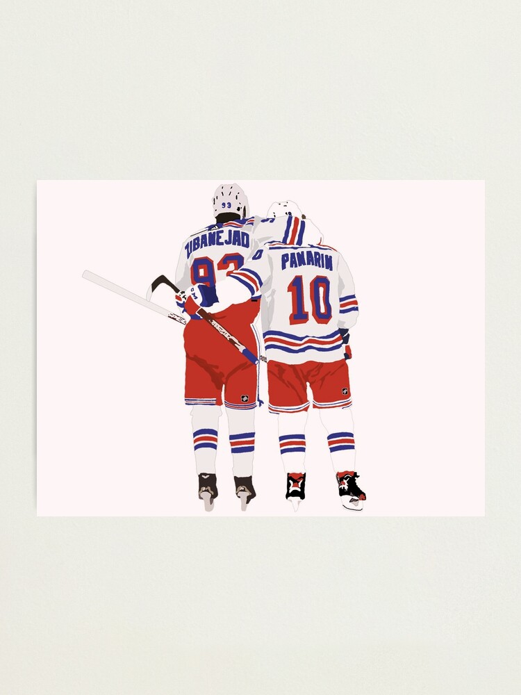Mika Zibanejad Jersey  Photographic Print for Sale by NYEssentialsz