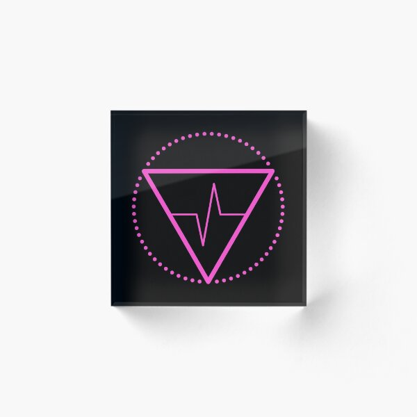 The Principle of Rhythm - Shee Symbol Acrylic Block