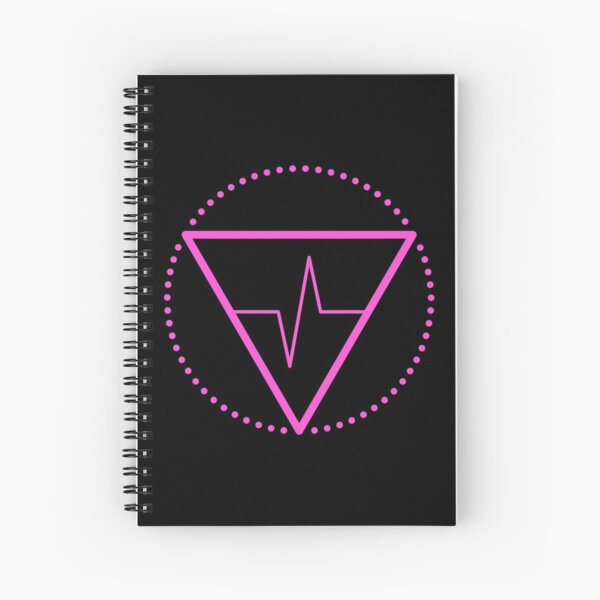 The Principle of Rhythm - Shee Symbol Spiral Notebook